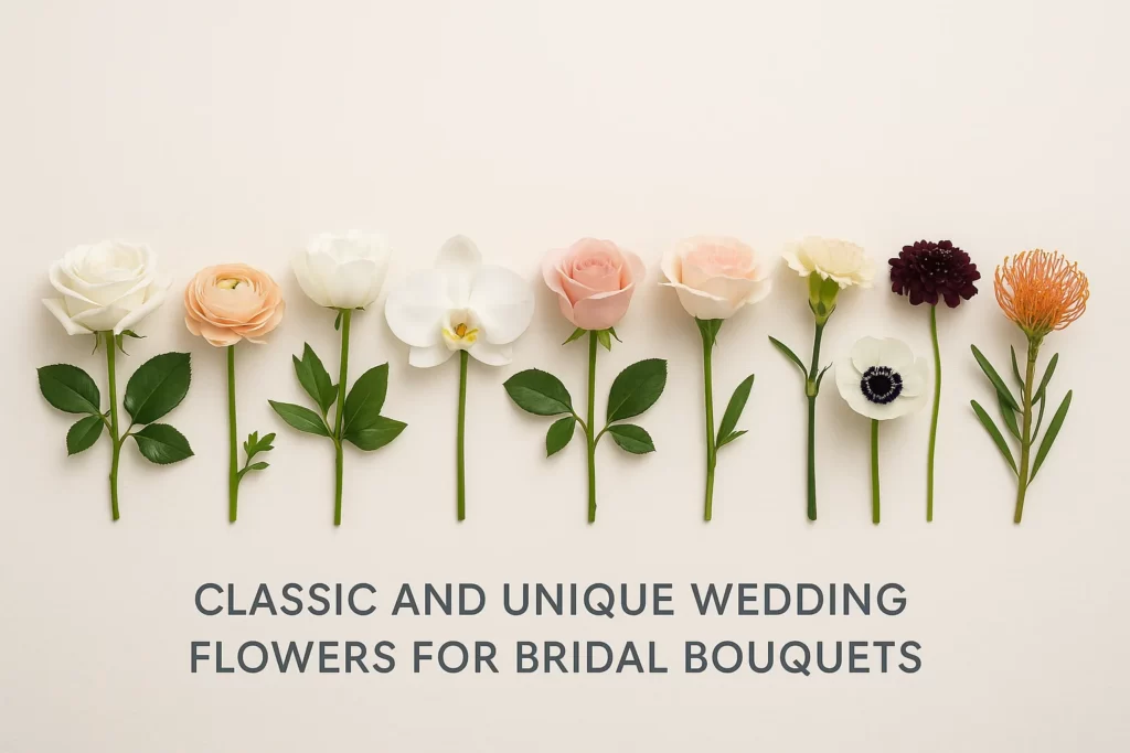 Popular Wedding Flowers: Classic & Unique Picks for Your Big Day