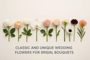 Popular Wedding Flowers: Classic & Unique Picks for Your Big Day
