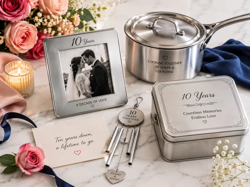What Is the Traditional 10 Year Anniversary Gift?
