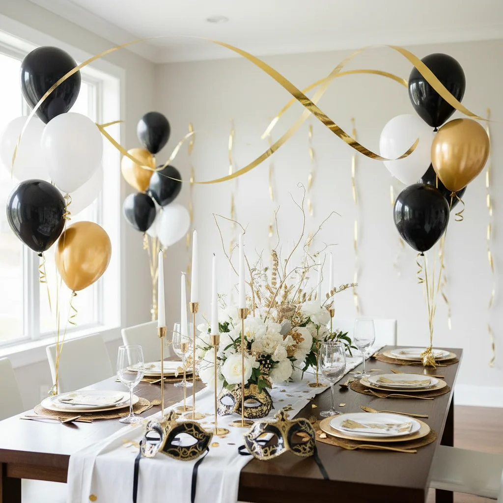 New Year’s Eve party theme and decoration ideas