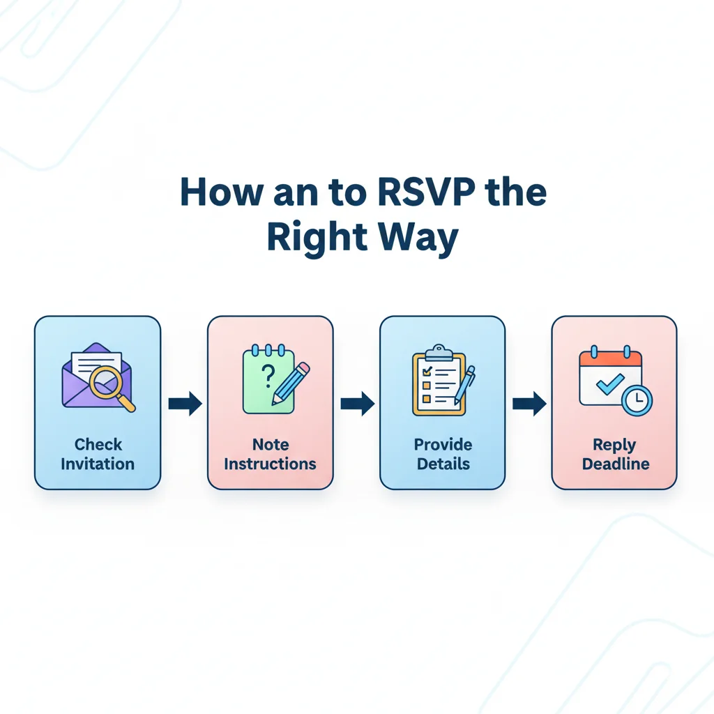 How to RSVP: A Step-by-Step Guide