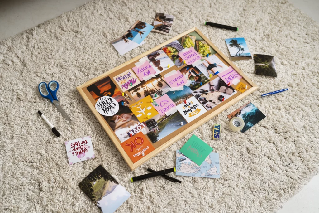 DIY memory box as a creative 10 year anniversary gift