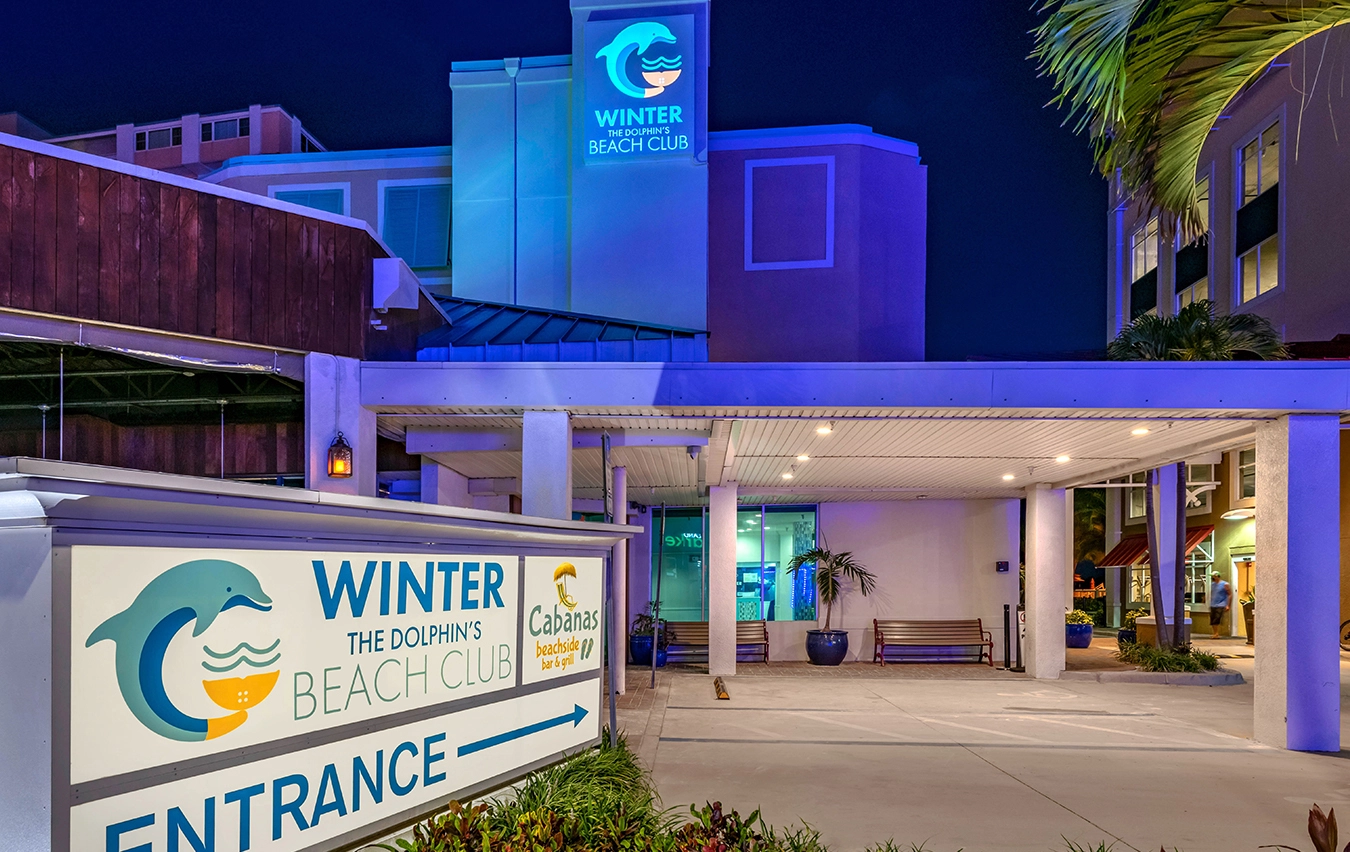 Winter The Dolphin’s Beach Club