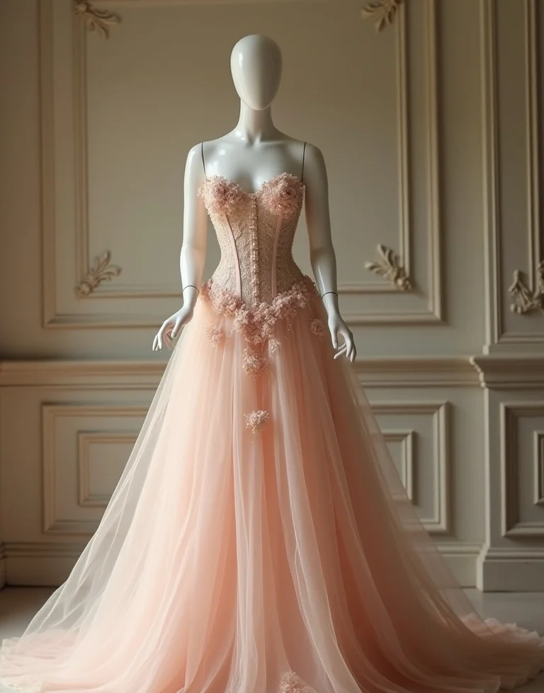 Floral corset top maxi dress for romantic Summer Wedding guest outfit