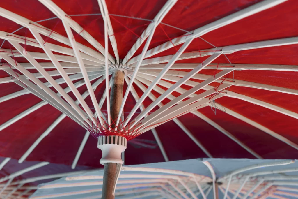 Event tent setup as a backup plan for outdoor birthday party