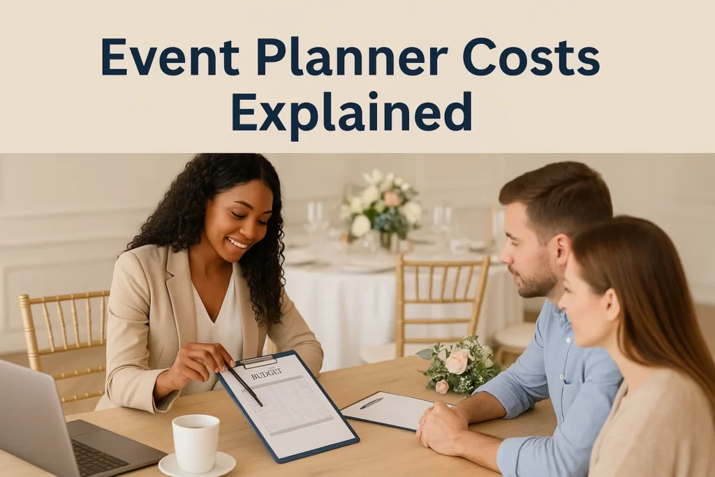 How Much Do Event Planners Charge? (2026 Guide to Pricing & Fees)