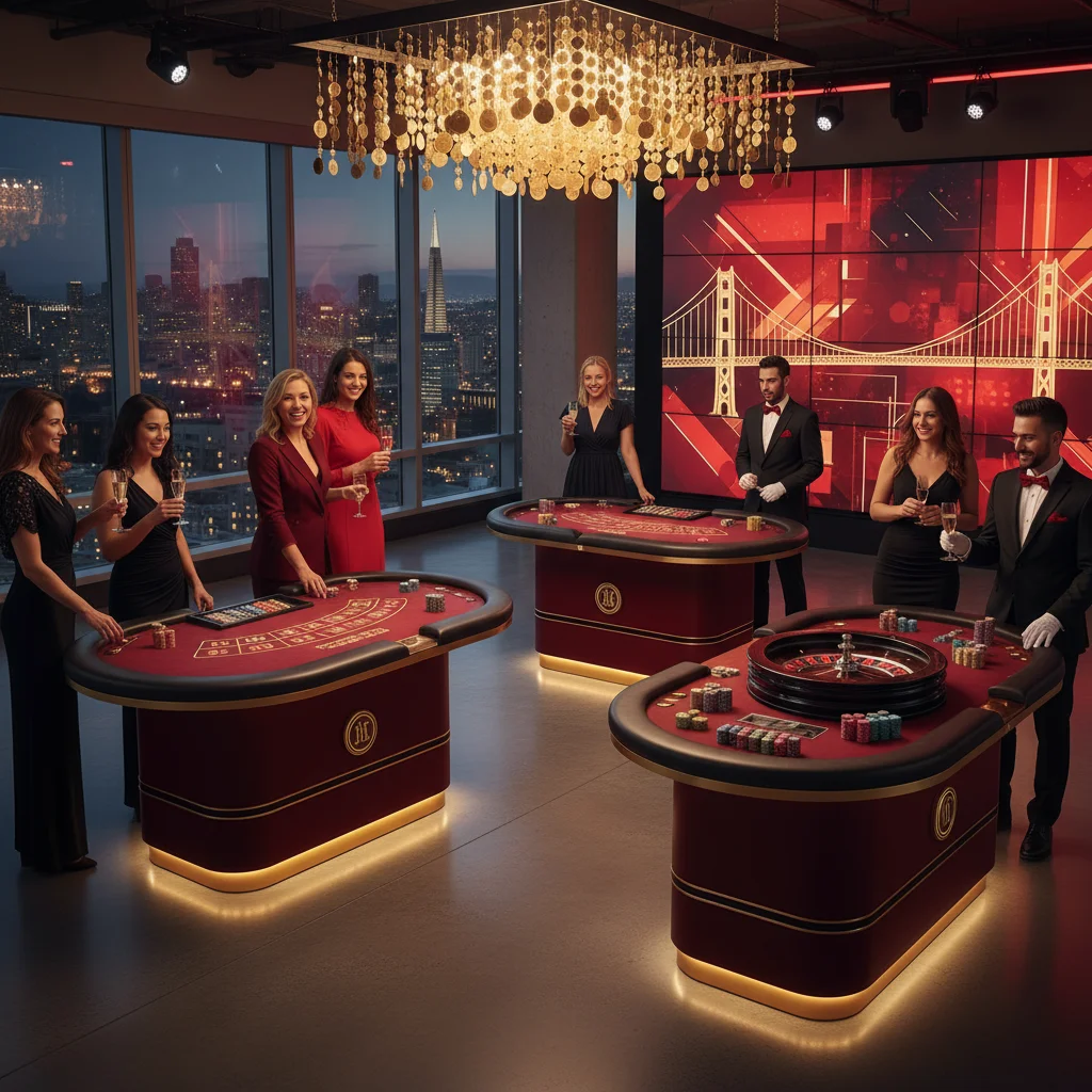 Casino Party Rentals in San Francisco