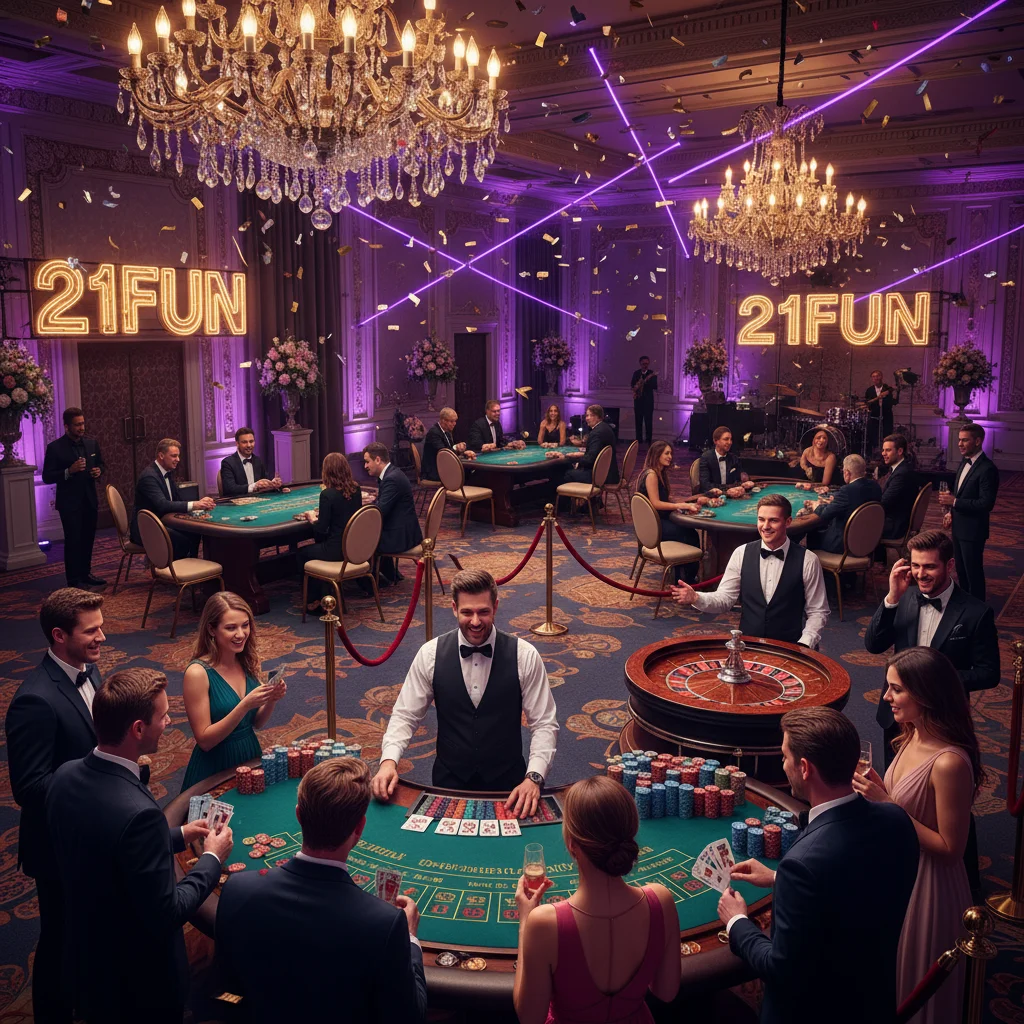 Casino Party Rentals by 21Fun: Bring Vegas to Your Event
