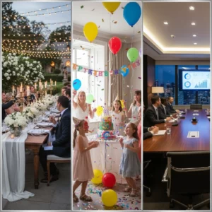 Ultimate Event Planning Guide: Birthdays, Weddings & Corporate Events in the USA