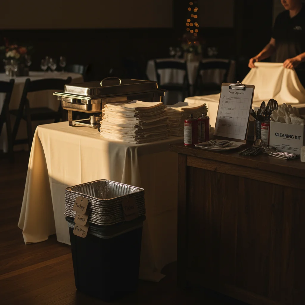 Part 10: Last-Minute Event Logistics, Rentals & Cleanup