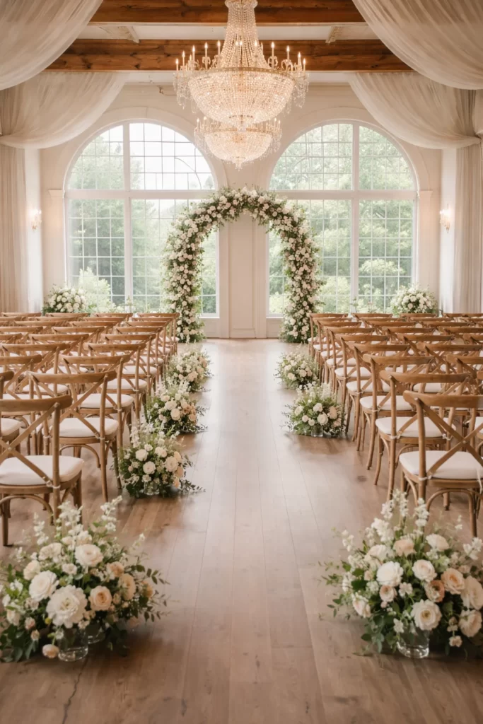 wedding venue interior in Washington DC during planning stage