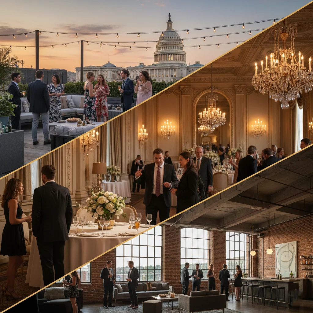 Different types of event venues in Washington DC