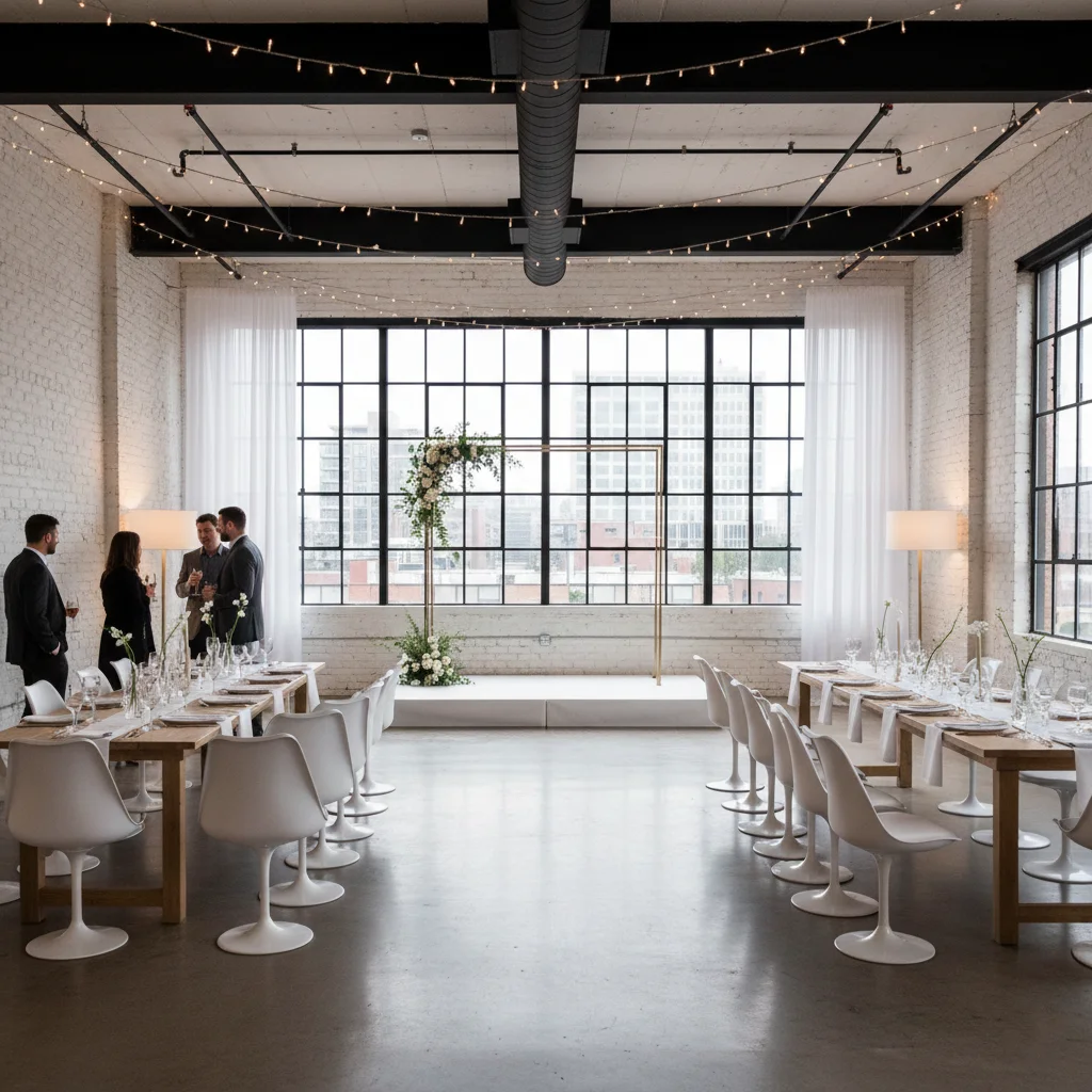 Unique wedding venues in Washington DC with modern and non-traditional layouts