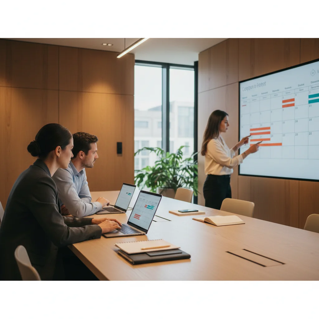 How far in advance should corporate venues be booked in DC?