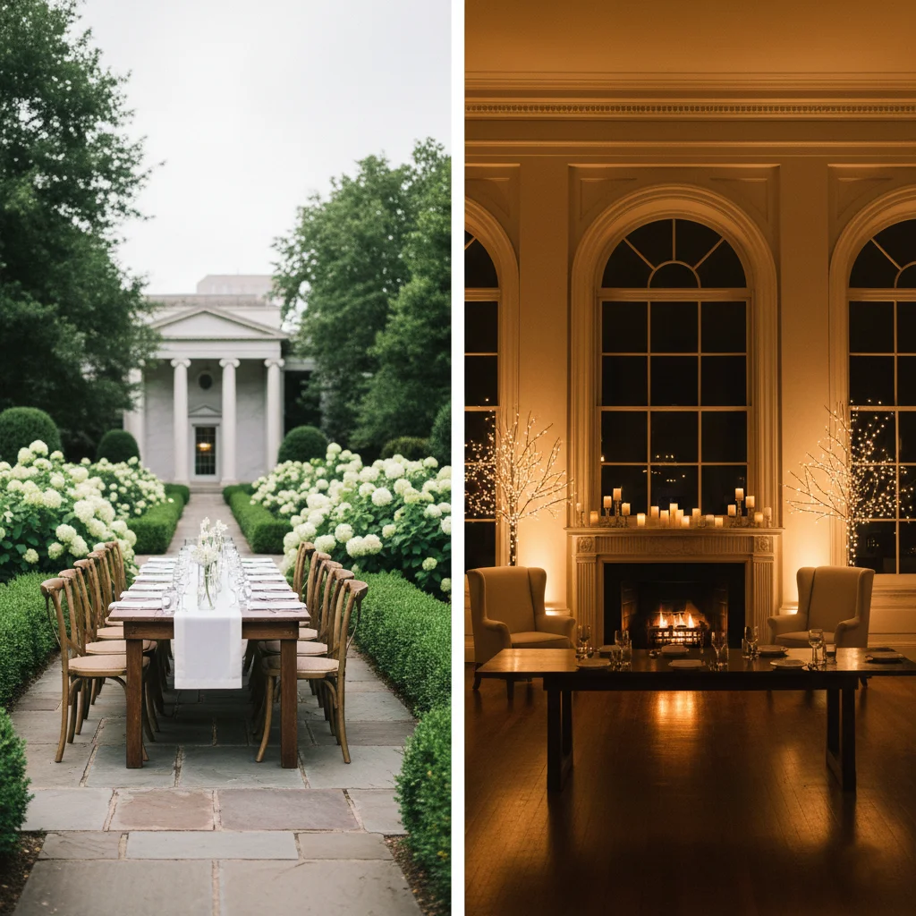 Peak season versus off-season event venues in Washington DC