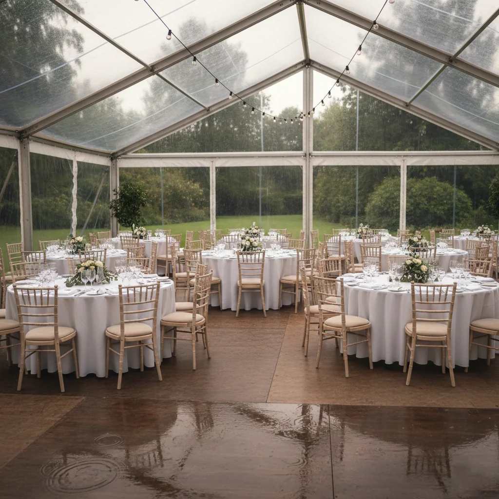 Indoor backup plan for outdoor event venues in Washington DC