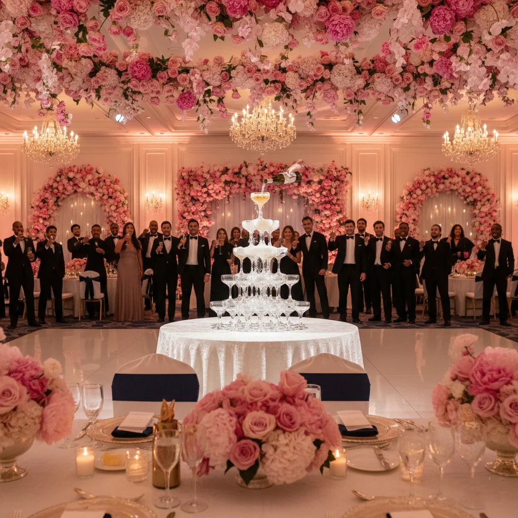 Formal gala at luxury party venue in DC