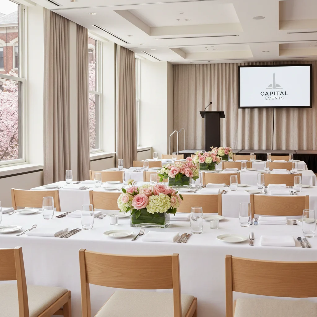 Affordable party venue in DC hotel event space