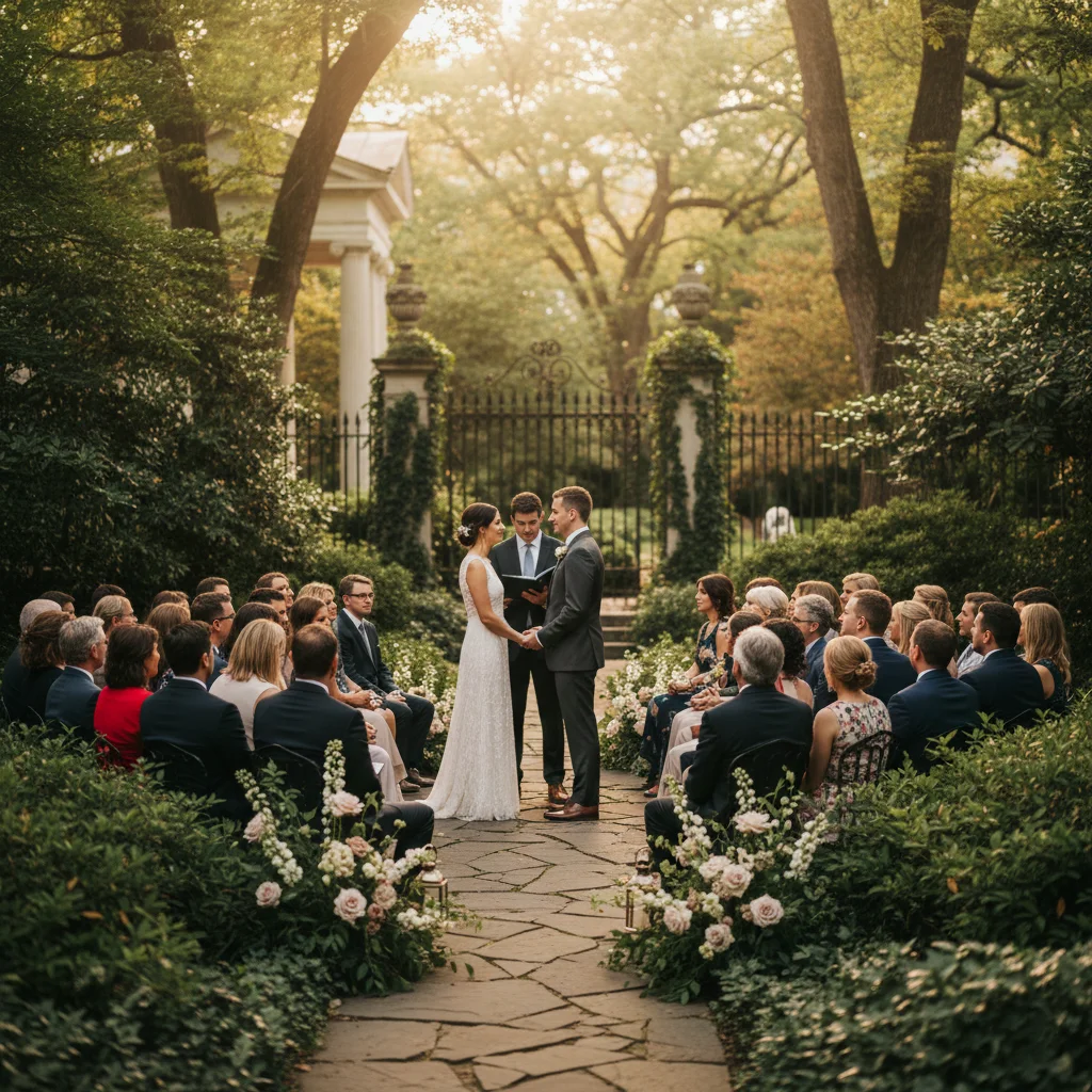 small wedding venue for 10 to 30 guests in Washington DC