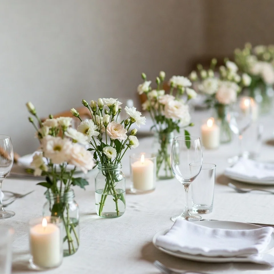 Budget-friendly party table decorations