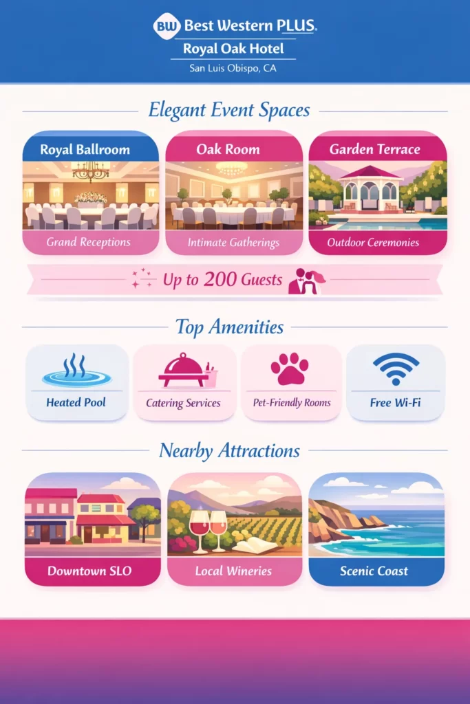 Best Western Plus Royal Oak Hotel – Event Venue in San Luis Obispo, California