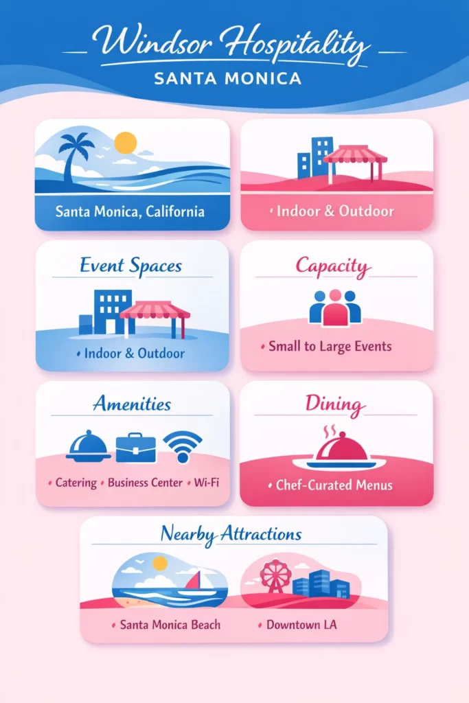 Windsor Hospitality – Event Venue in Santa Monica, California