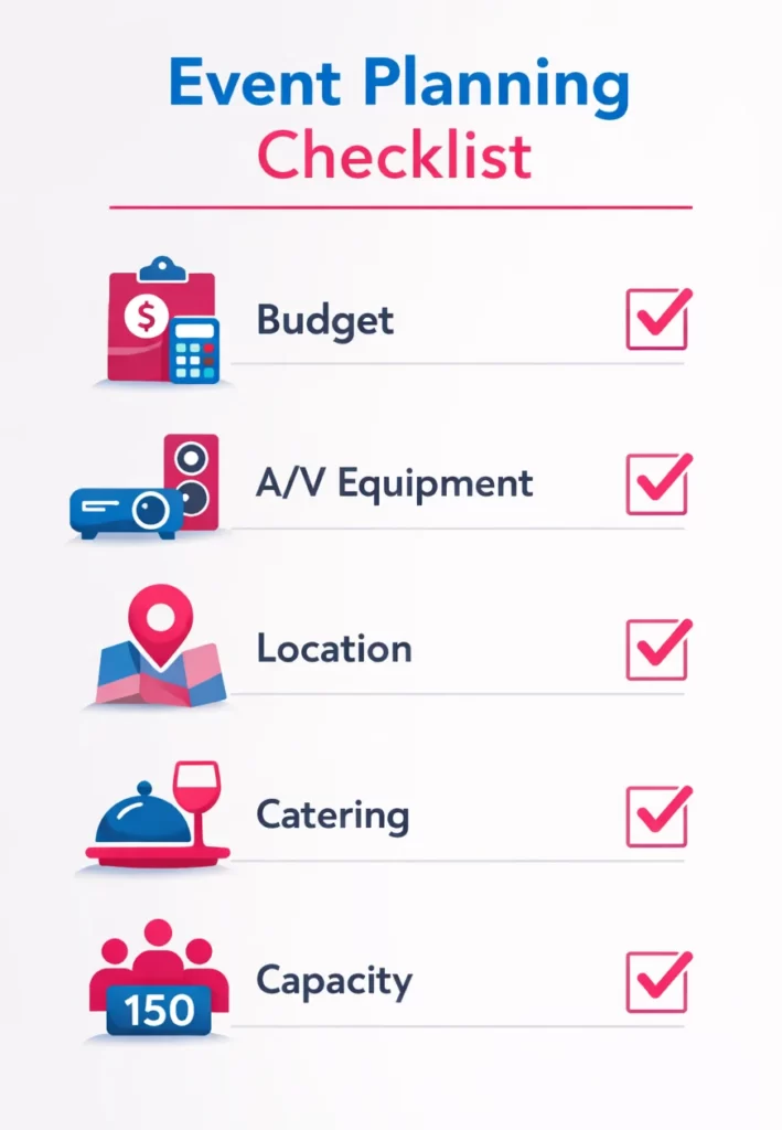 Checklist for selecting the best watch party venue