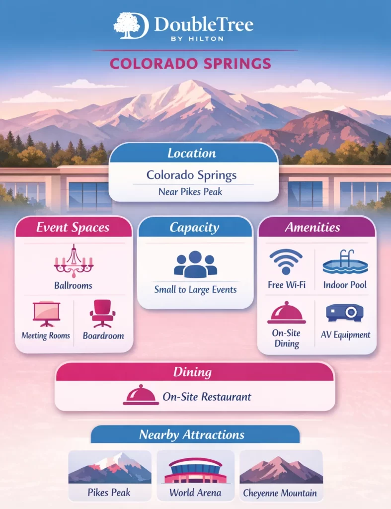 DoubleTree by Hilton Hotel Colorado Springs – Event Venue in Colorado Springs, Colorado