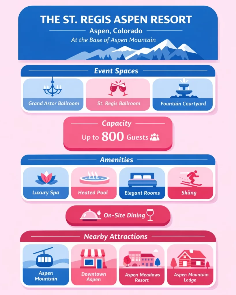 The St. Regis Aspen Resort – Event Venue in Aspen, Colorado