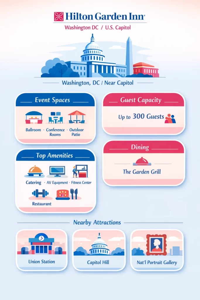 Hilton Garden Inn Washington DC/U.S. Capitol – Event Venue in Washington, DC