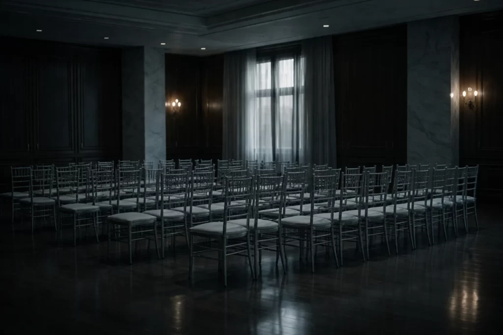 empty banquet hall confusion choosing the right venue problem