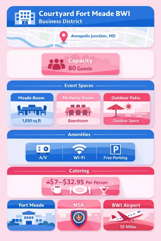 Courtyard Fort Meade BWI Business District – Event Venue in Annapolis Junction, Maryland