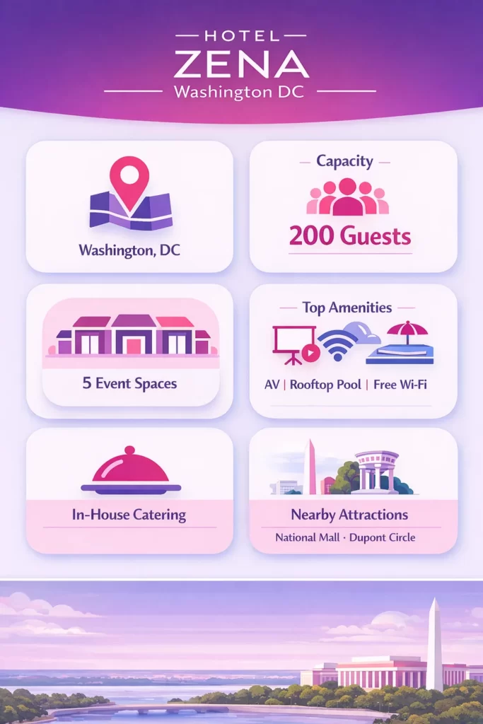 Hotel Zena Washington DC — Event Venue in Washington, DC