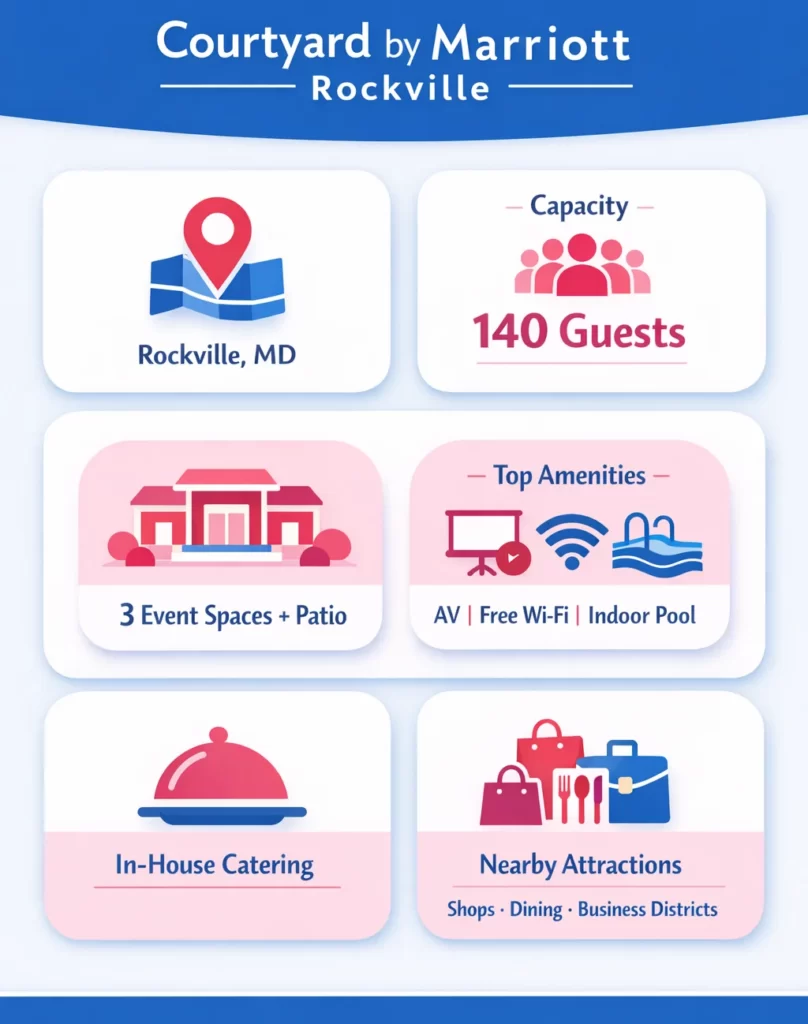 Courtyard by Marriott Rockville — Event Venue in Rockville, Maryland