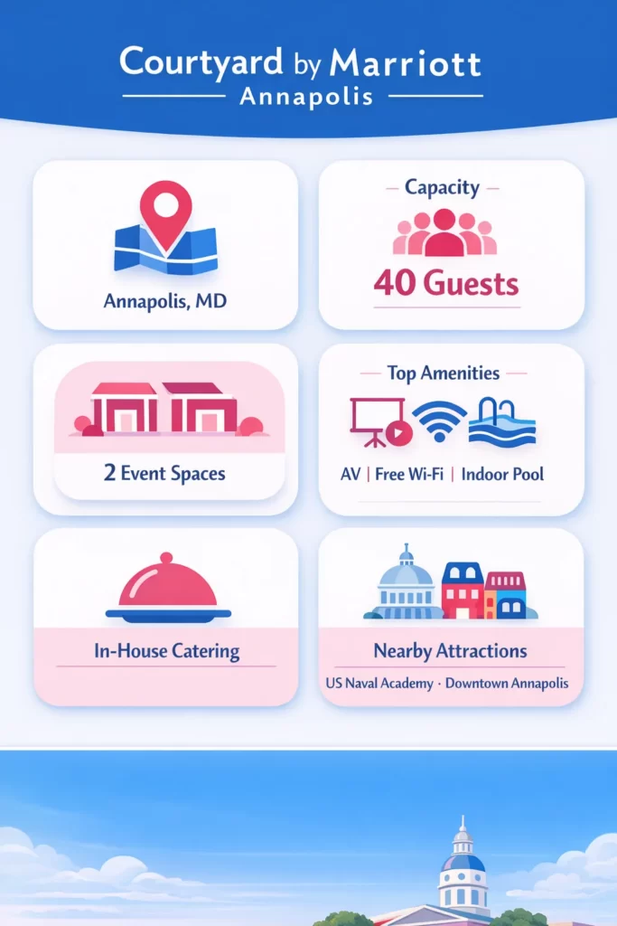 Courtyard by Marriott Annapolis — Event Venue in Annapolis, Maryland