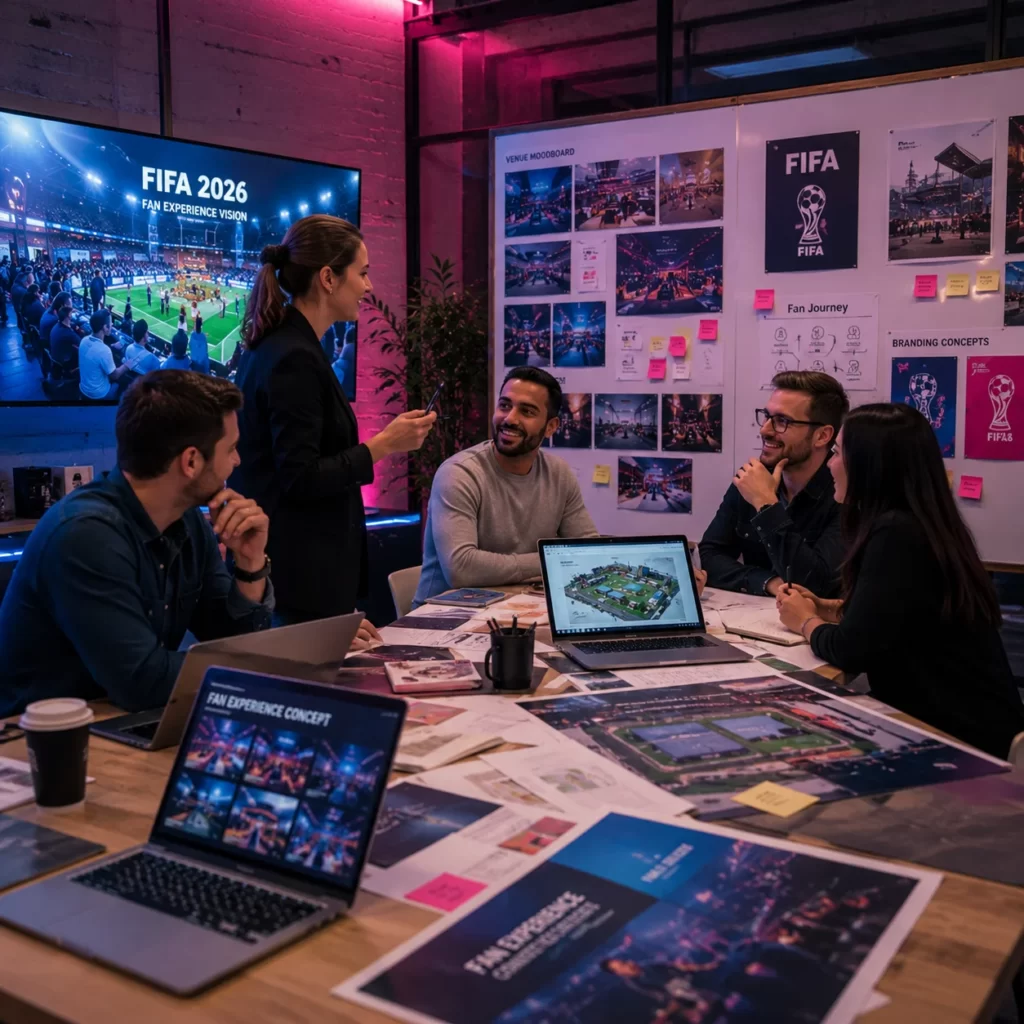 Event professionals using greatEvent to organize FIFA 2026 sports hospitality experiences