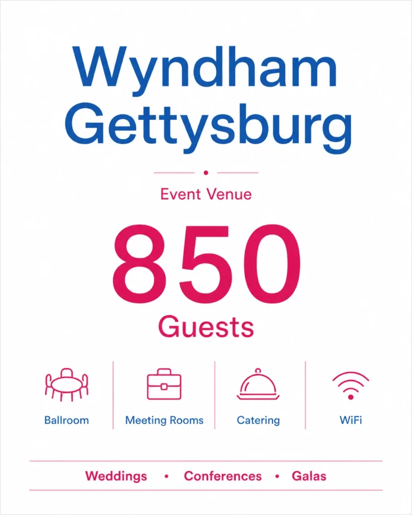 Wyndham Gettysburg – Event Venue in Gettysburg, Pennsylvania