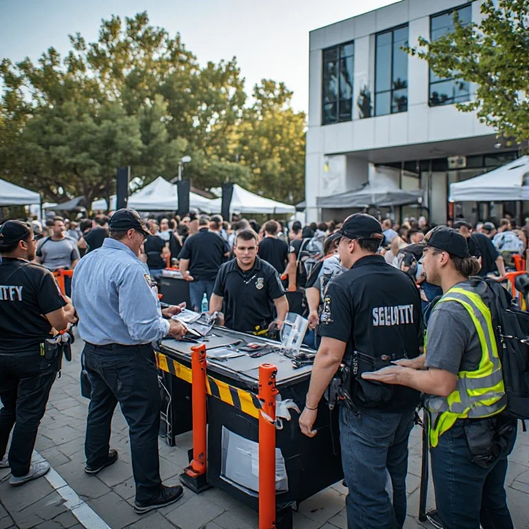 Staffing and security setup for large Miami FIFA events