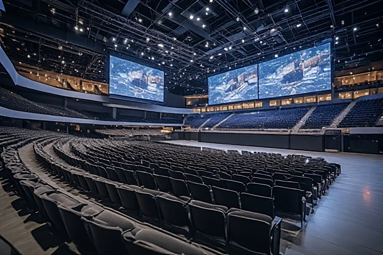 Mid-sized arena venue for corporate World Cup watch party