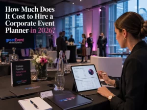 How Much Does It Cost to Hire a Corporate Event Planner in 2026?