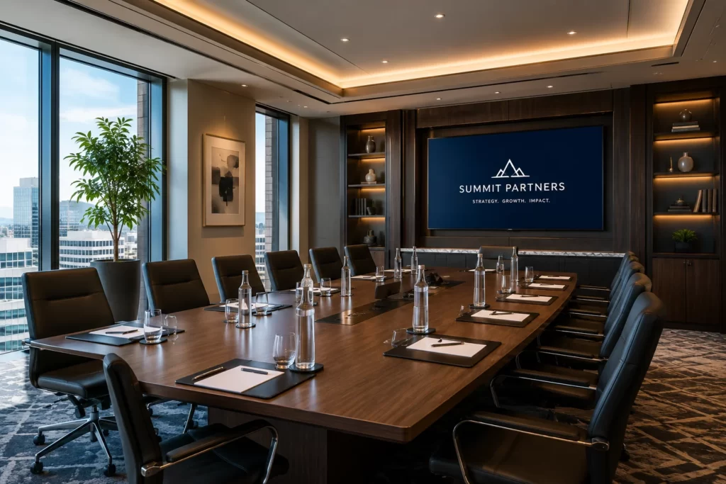 Small corporate meeting venue and attendee costs