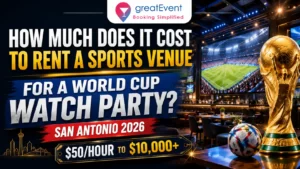 How Much Does It Cost to Rent a Sports Venue for a World Cup Watch Party in San Antonio?