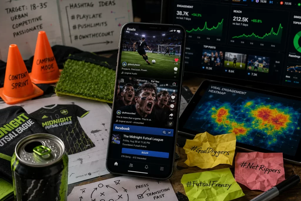 Social media marketing for FIFA World Cup watch parties