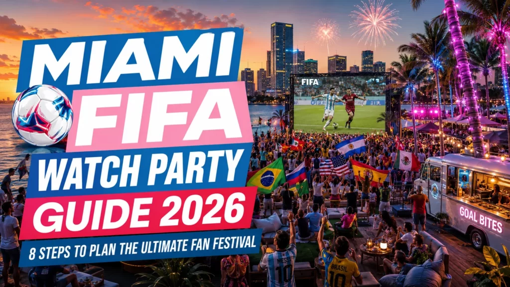 Miami FIFA Watch Party: Complete Venue & Planning Guide for 2026