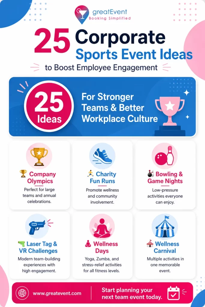 Corporate Sports Event Ideas: 25 Fun Ways to Boost Team Engagement