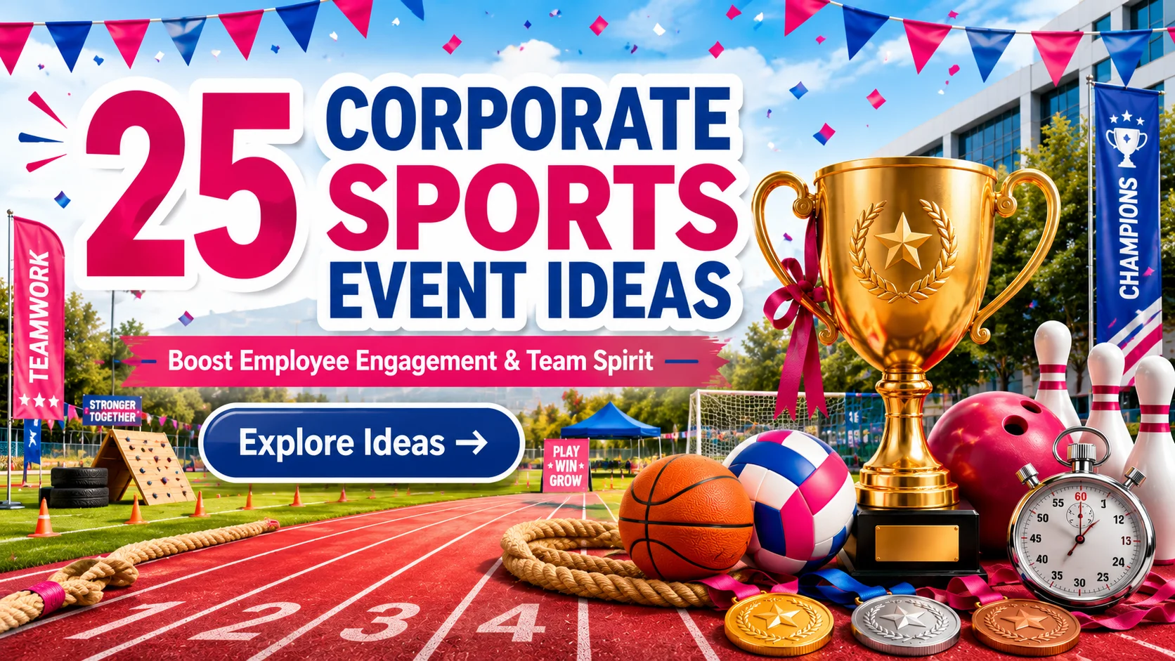 Corporate Sports Event Ideas to Boost Employee Engagement