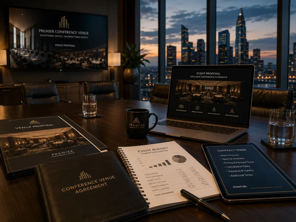 conference venue contract negotiation