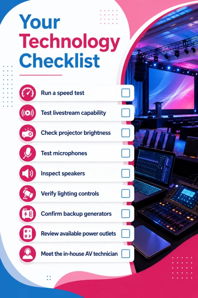 Test Every Piece of Technology