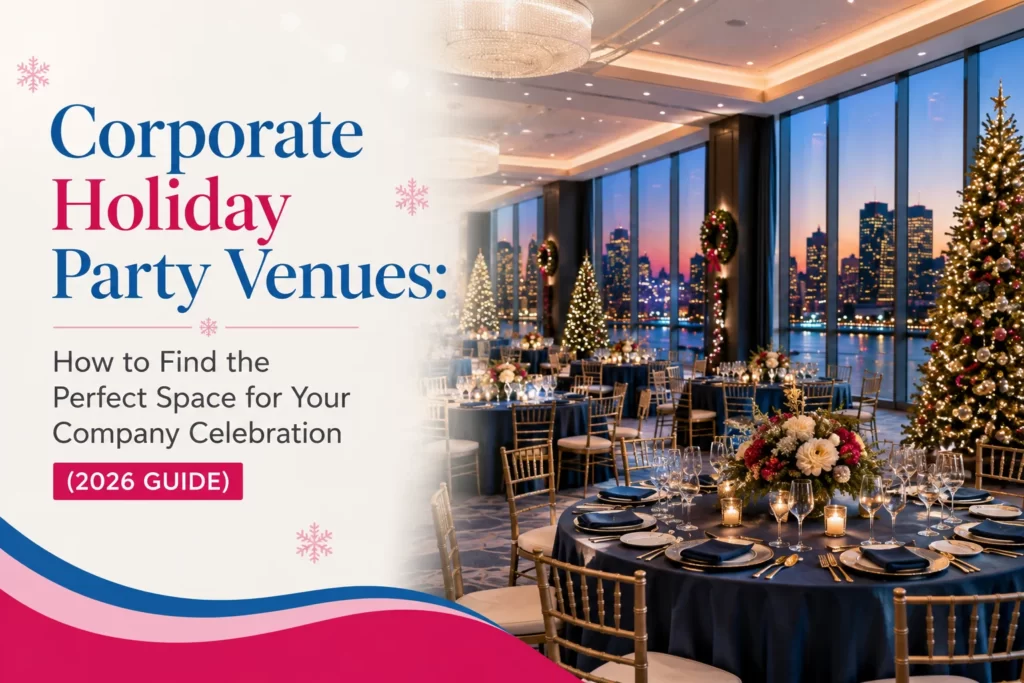 Corporate Holiday Party Venues: How to Find the Perfect Space for Your Company Celebration (2026 Guide)