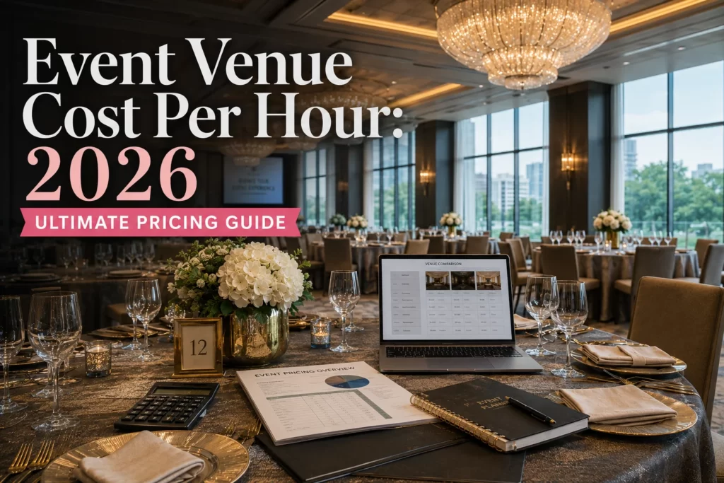 Event Venue Cost Per Hour: The Ultimate 2026 Pricing Guide